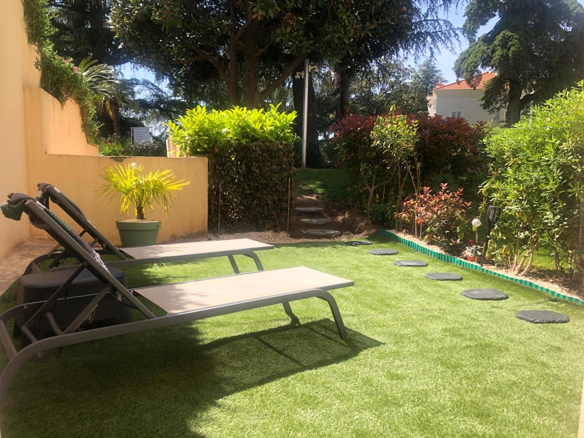 Beautiful Garden Apartment Cote D'Azur 戛纳 外观 照片